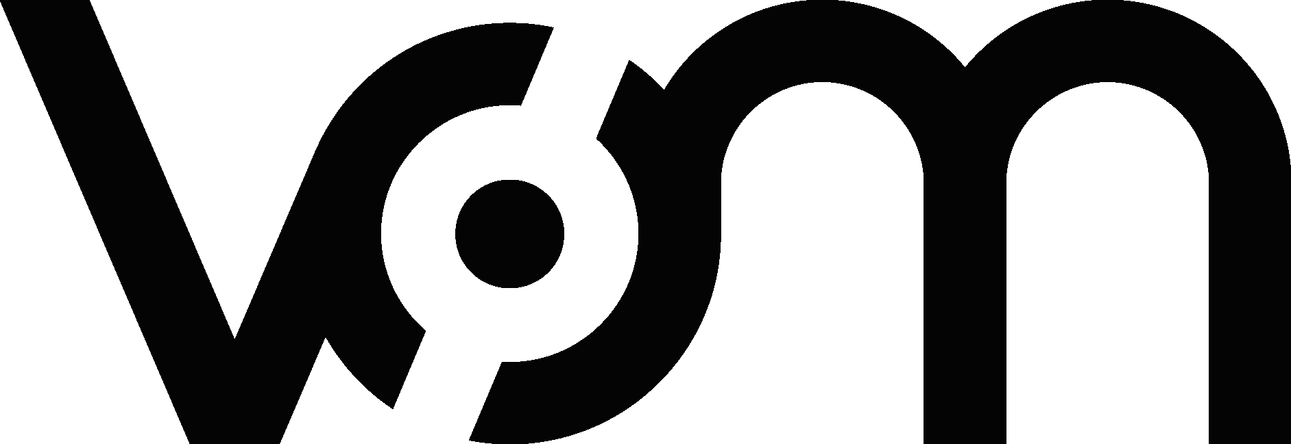Voice Of Mitha Tiwana (VOM Black Logo Vector Logo